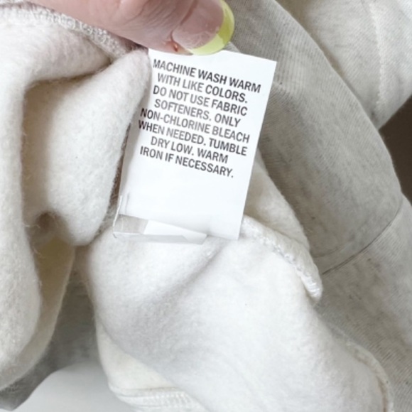 MTA Sport Light Heather Grey Basic Crew Neck Lounge Neutral Pullover Sweatshirt - Picture 16 of 16